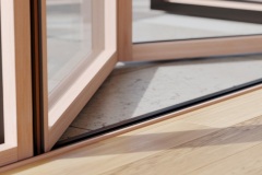 LaCantina V2 Folding Door Flush Sill Detail